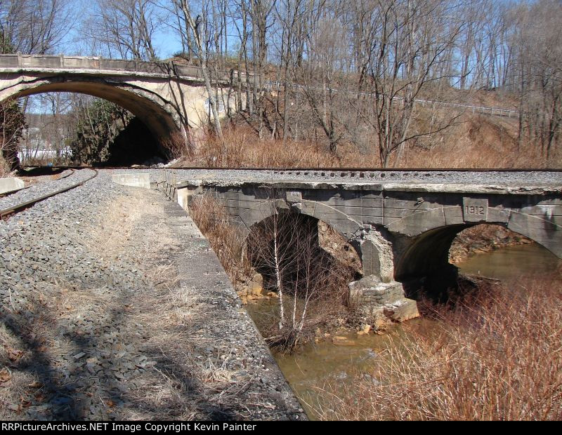 Beginning of Frackville Branch